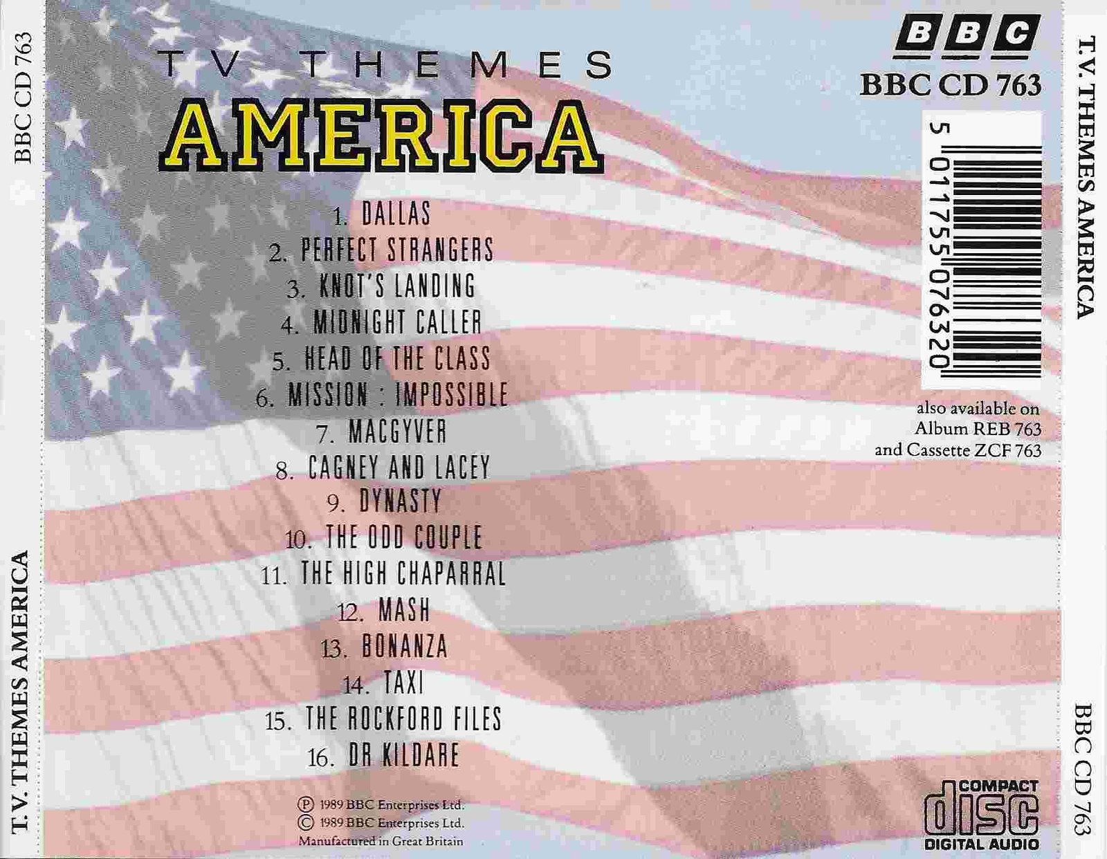 Back cover of BBCCD763